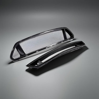 Real Carbon Fiber Grille - Mustang GT350R Coupe 2-Door (2015 to 2019)
