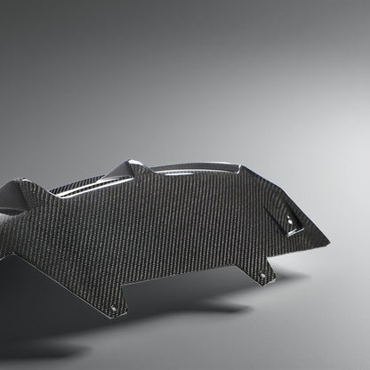 I4 Carbon Fiber Rear Lip Diffuser for BMW I4 Series G26 Hatchback 2022 4-Door