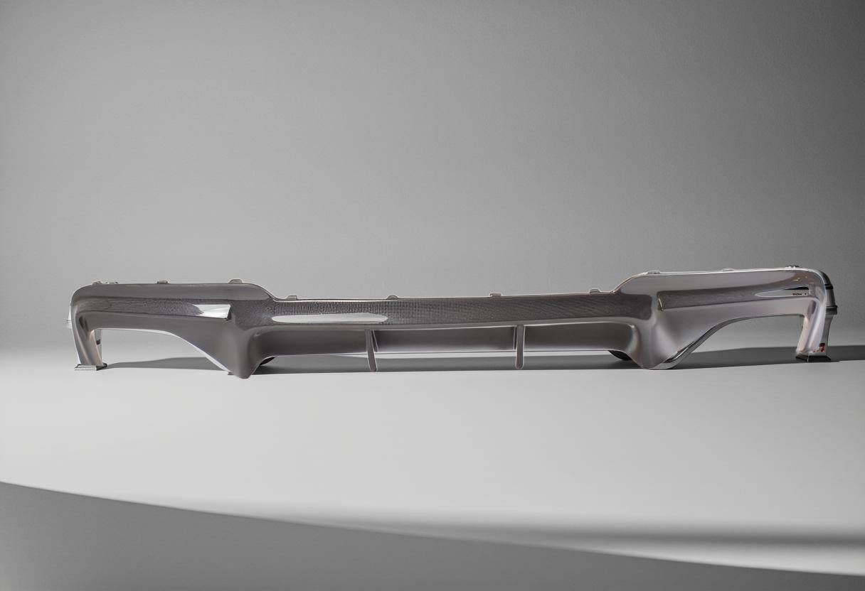 Carbon Fiber Rear Bumper Diffuser for BMW 5 Series F10 M Tech (2012-2016)