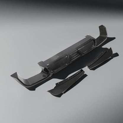 Carbon Fiber Rear Diffuser for BMW X3 M F97 (2019-2021)