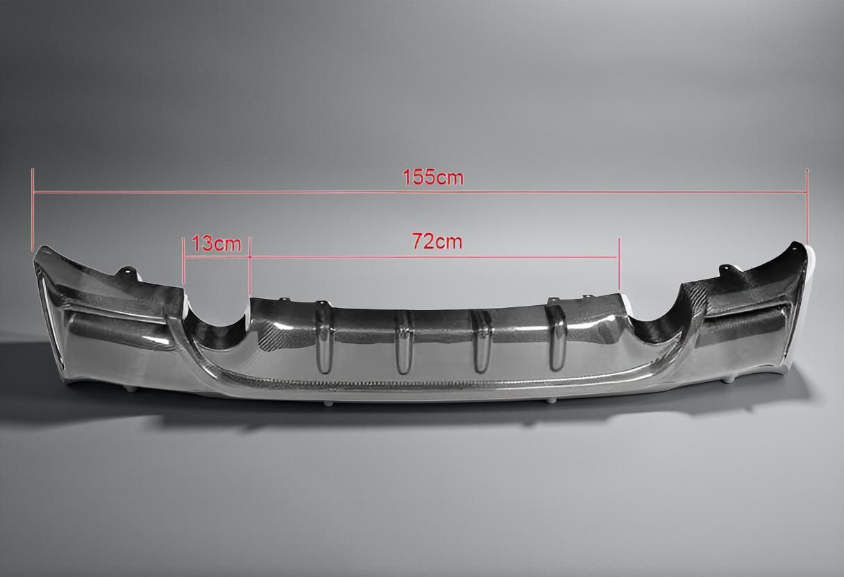 Carbon Fiber Rear Diffuser for 2014 BMW F22 M235I Bumper (Fits BMW)