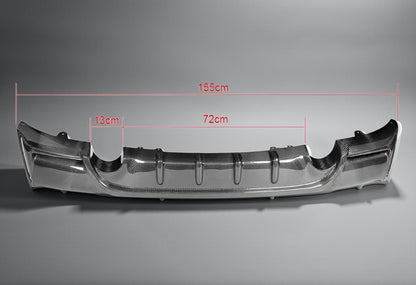 Carbon Fiber Rear Diffuser for 2014 BMW F22 M235I Bumper (Fits BMW)
