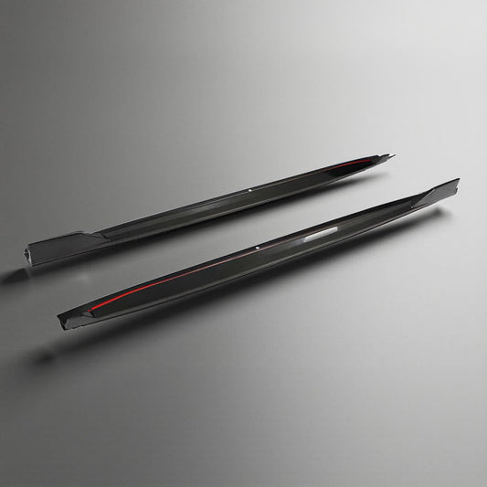 Carbon Fiber Side Skirts Lip for BMW X5 G05 M Sport 2019 to 2020