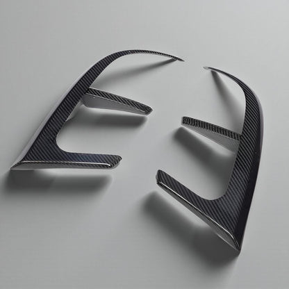 Carbon Fiber Rear Bumper Side Air Intakes - Mercedes CLA C117