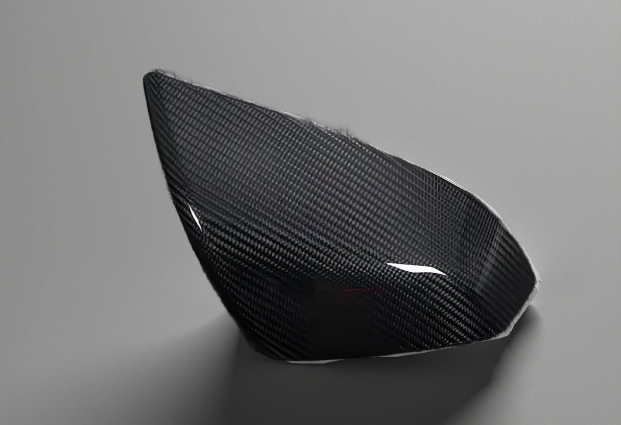 Tesla Model S Plaid Carbon Fiber Mirror Cover (2021-2023)