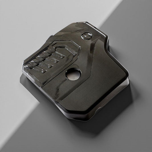 BMW G Series (G20, G28, G22, G23, G26, G30, G38, GT G32) LCI 2020-2023 Dry Carbon Fiber Engine Cover