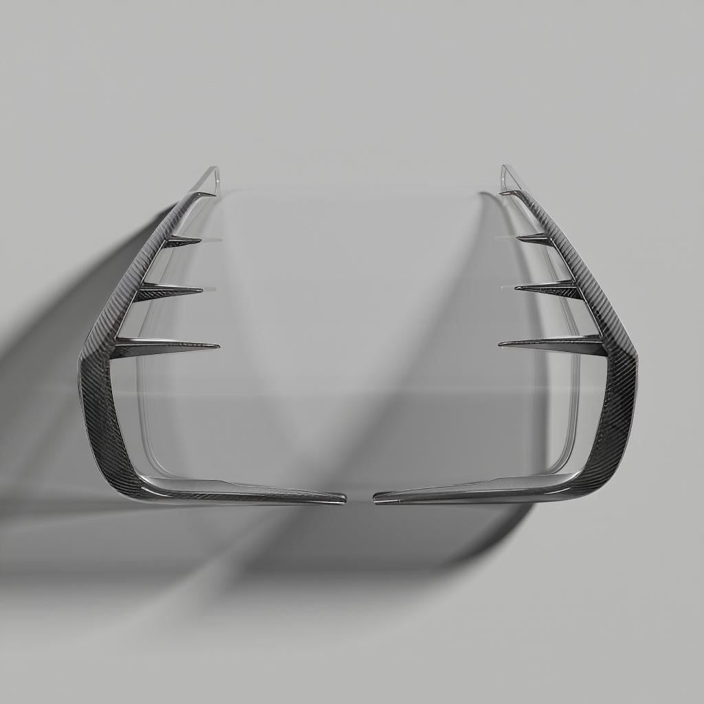 Carbon Fiber Rear Bumper Scoop - Infiniti Q60 Sport Coupe (2016-2019)