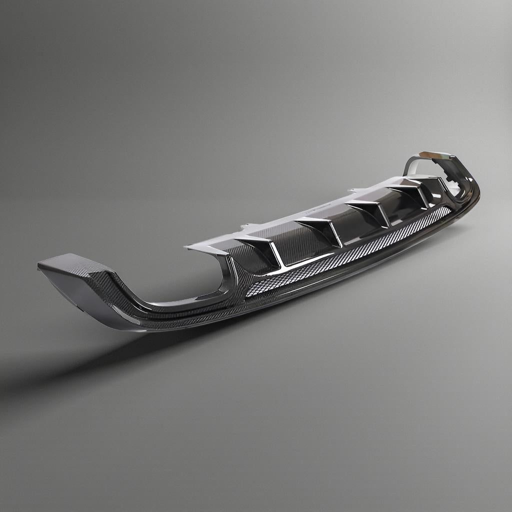 Carbon Fiber Rear Diffuser for Audi A5 & S5 Sportback Quattro S Line (2D/4D)