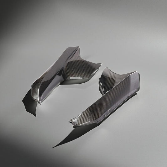 Carbon Fiber Front Splitter Flaps for BMW F90 M5 2018-2019