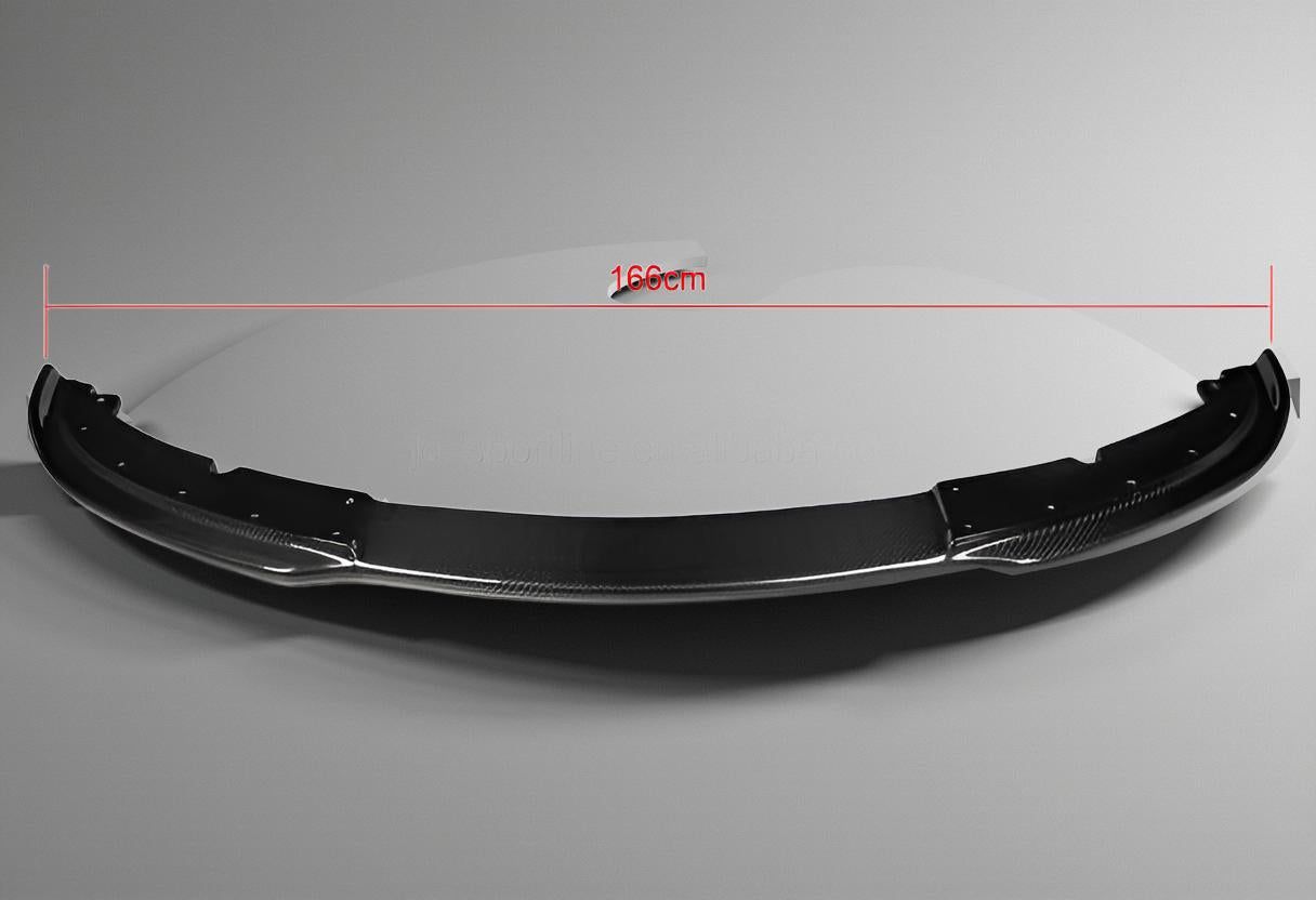 HM Style Carbon Fiber Front Bumper Lip for BMW 3 Series E92 (2007-2012)