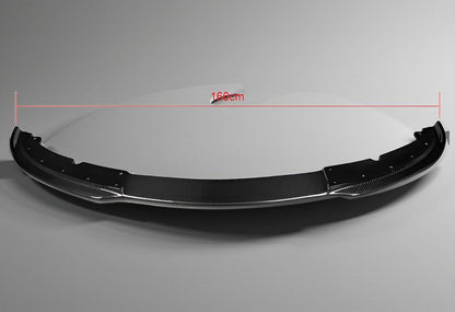 HM Style Carbon Fiber Front Bumper Lip for BMW 3 Series E92 (2007-2012)