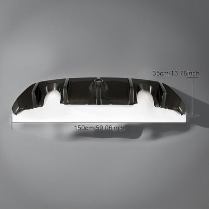 Carbon Fiber Rear Lip Diffuser for Ford Focus RS 2016 to 2018