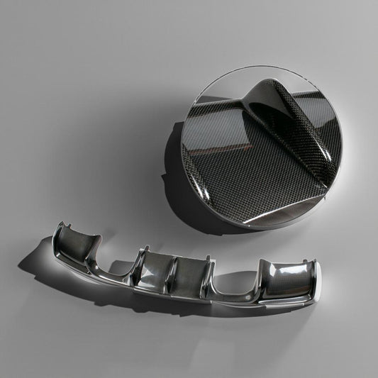 E92 M3 Carbon Fiber Rear Diffuser for BMW E92 & E93 M3 Coupe 2-Door (2008-2013)