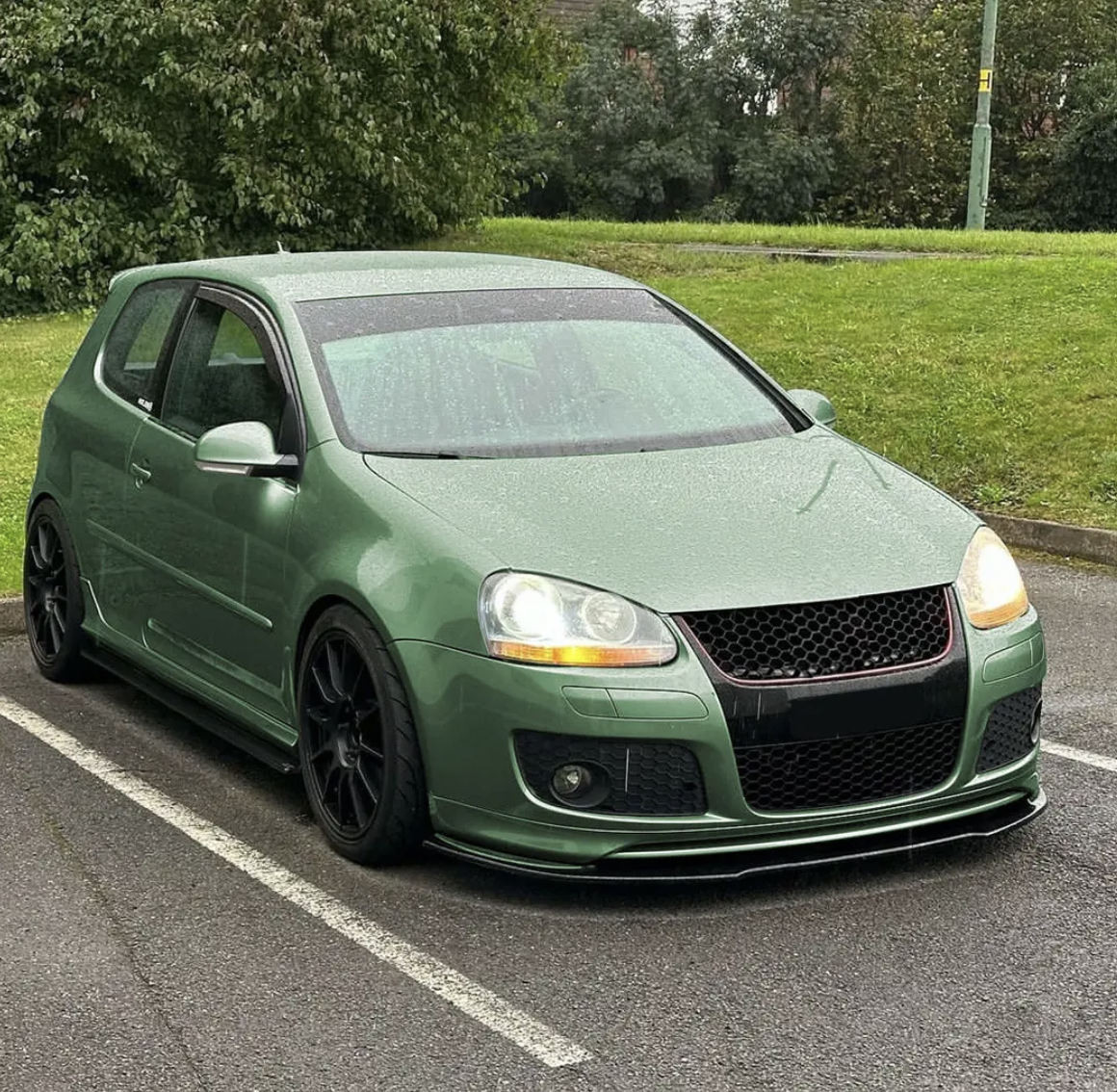Front Lip Spoiler for Volkswagen Golf GTI