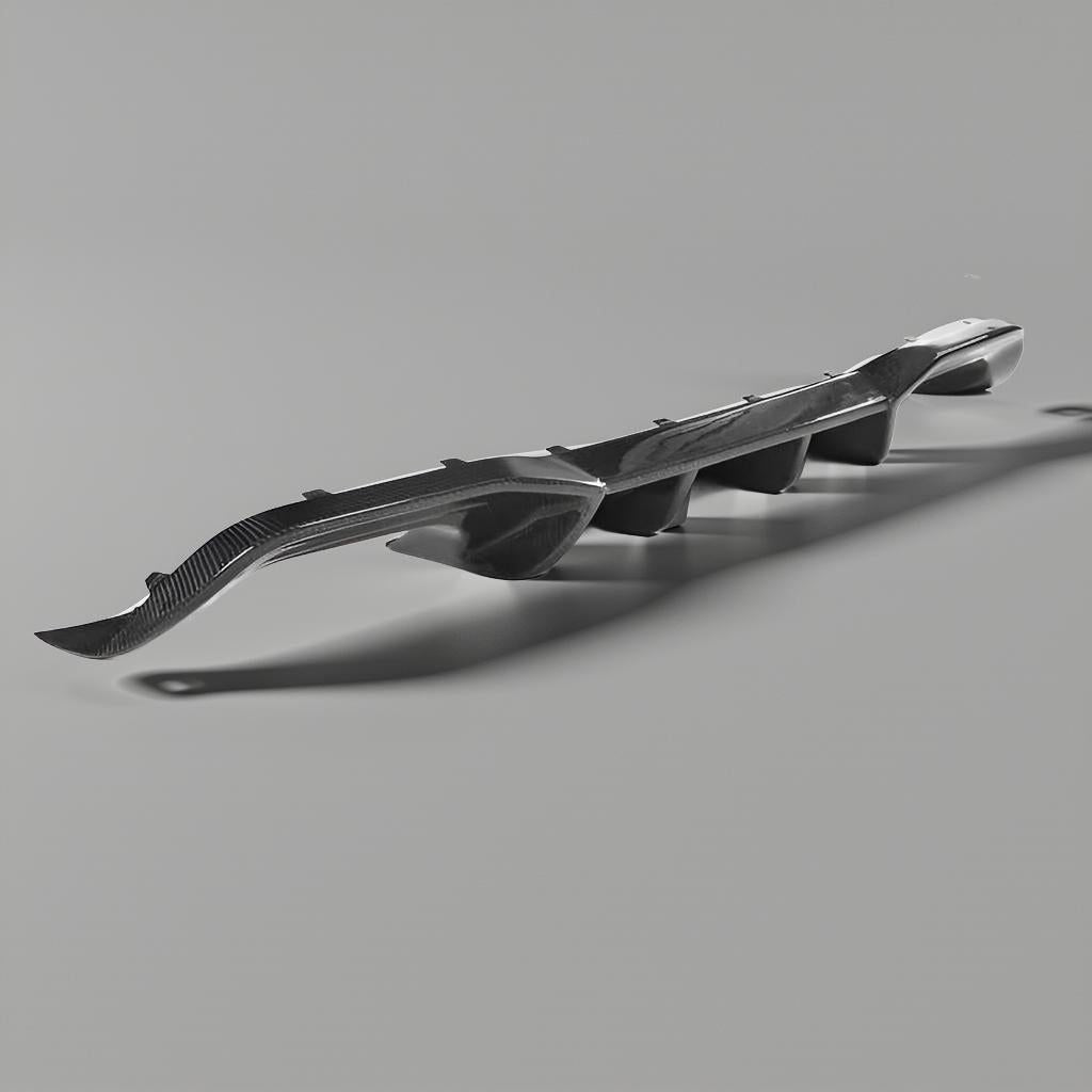 BMW F87 M2 & M2C Carbon Fiber Rear Diffuser with Large Fins (2016-2019)