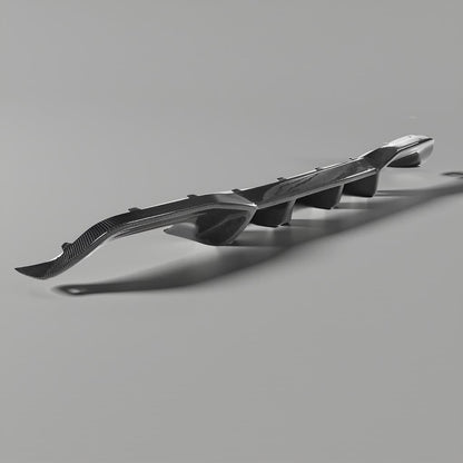 BMW F87 M2 & M2C Carbon Fiber Rear Diffuser with Large Fins (2016-2019)