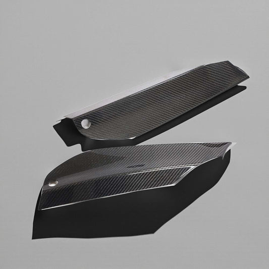 BMW 5 Series F90 M5 Pre-LCI Carbon Fiber Fog Light Splitter Trims