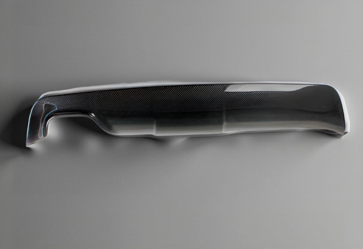 Custom Carbon Rear Lip Diffuser for BMW E60 5 Series