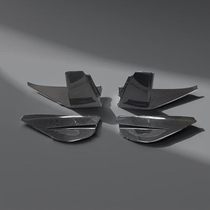 GT Carbon Front Bumper with Fog Lamps and Vents for Ford Mustang GT V8 (2018-2019)