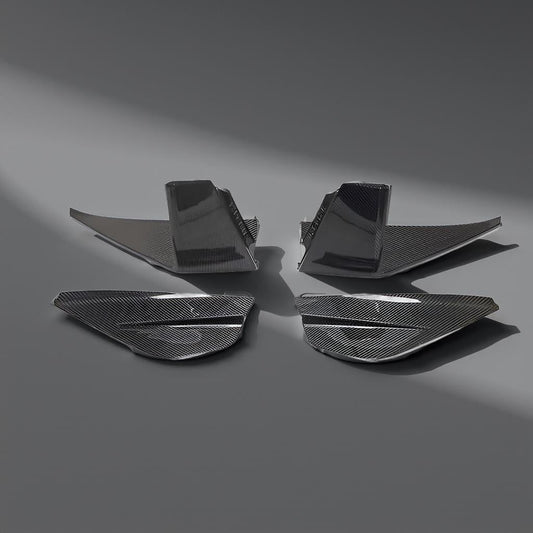 GT Carbon Front Bumper with Fog Lamps and Vents for Ford Mustang GT V8 (2018-2019)