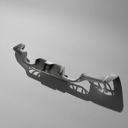 Carbon Rear Lip Diffuser with Lights for BMW F82 M4 GTS Coupe 2-Door and F80 M3 Sedan 4-Door (2015-2019)