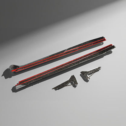 Forged Carbon Side Skirts & Winglet for Lamborghini Huracan Performante Coupe (2017-2019)