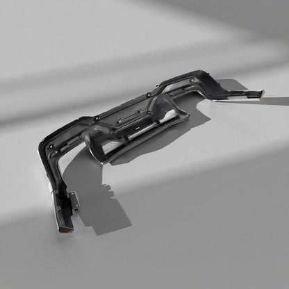 2024 Ford Mustang Dark Horse Carbon Fiber Rear Diffuser Replacement