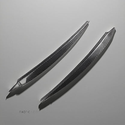 Carbon Fiber MK7 Headlight Eyelids for VW Golf 7 GTI & 7R R-Line (2014-2018)