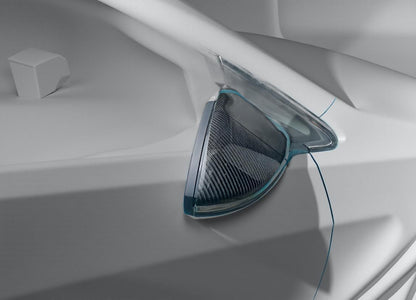 Carbon Fiber Rear Side Mirror Cover - VW GTI Golf 7 & Mk7.5 R M Style