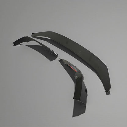 Dry Carbon Fiber Front Splitters - Audi RS6/A6 C8 Avant Wagon (2019-2021)