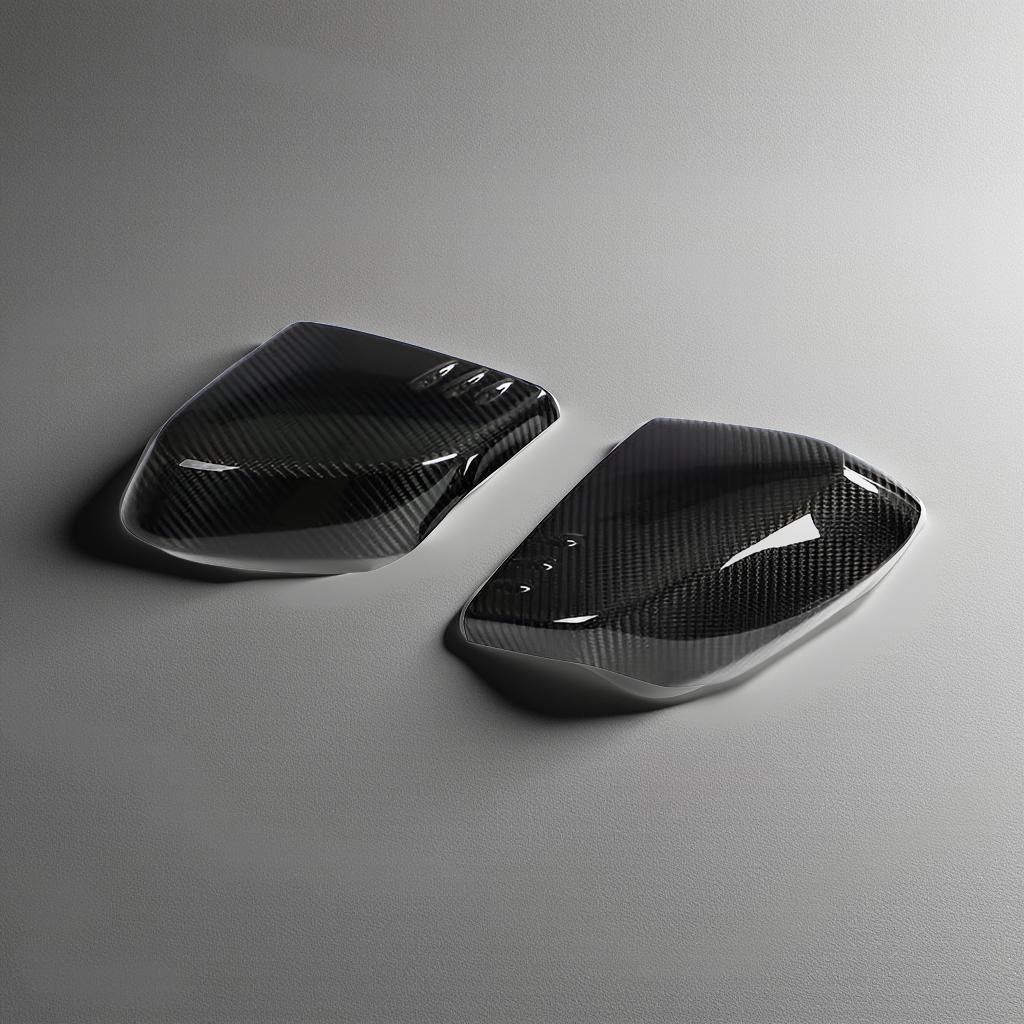 Carbon Fiber Mirror Caps - Chevy Corvette C8 Stingray Coupe 2-Door (2020-2021)