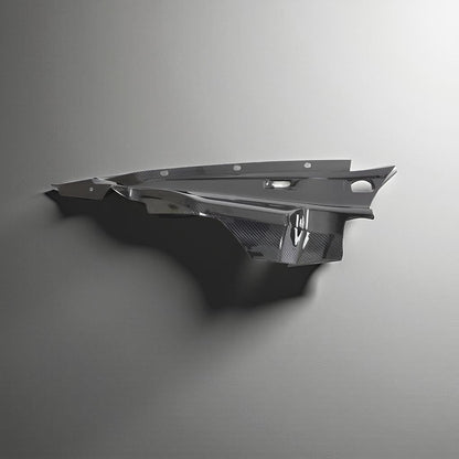 Dry Carbon Engine Bay Panel Set for 2023 Audi R8 Coupe (2 Pieces)