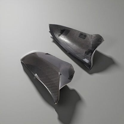 Dry Carbon Fiber Wing Mirror Covers for BMW F80 M3, F82/F83 M4, & F87 M2C (2018-2020)