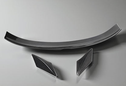 Pie Style Carbon Fiber Rear Spoiler - Mercedes CLA (C117/W117, CLA250 & CLA45)