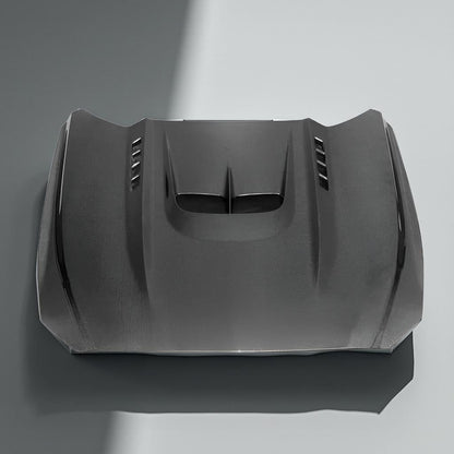 Real Carbon Front Hood & Engine Cover Body Kit for Ford Mustang (2015-2017)