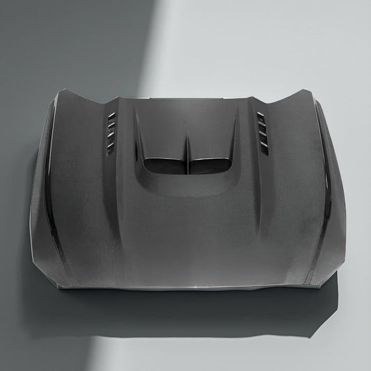 Real Carbon Front Hood & Engine Cover Body Kit for Ford Mustang (2015-2017)