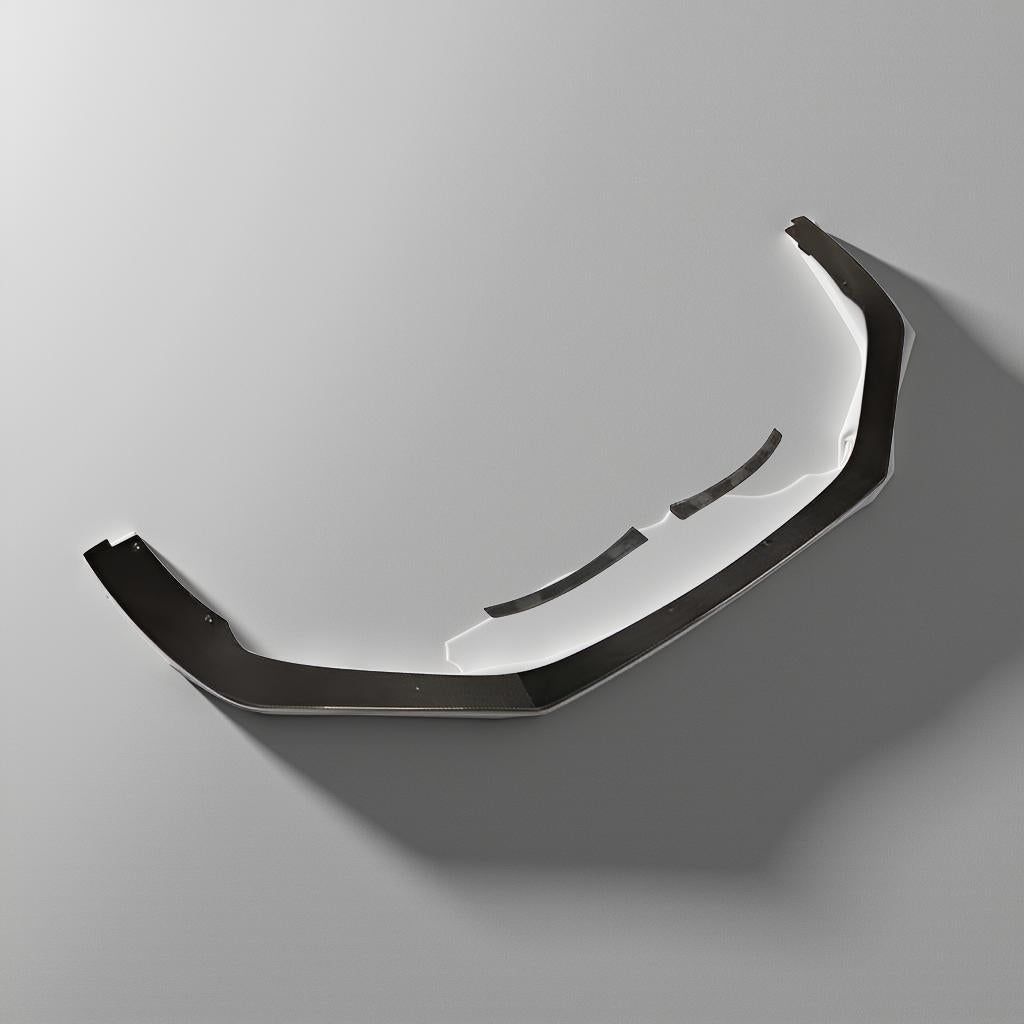 Carbon Fiber Front Bumper Lip for Porsche 718 Boxster & Cayman (2016-2018)