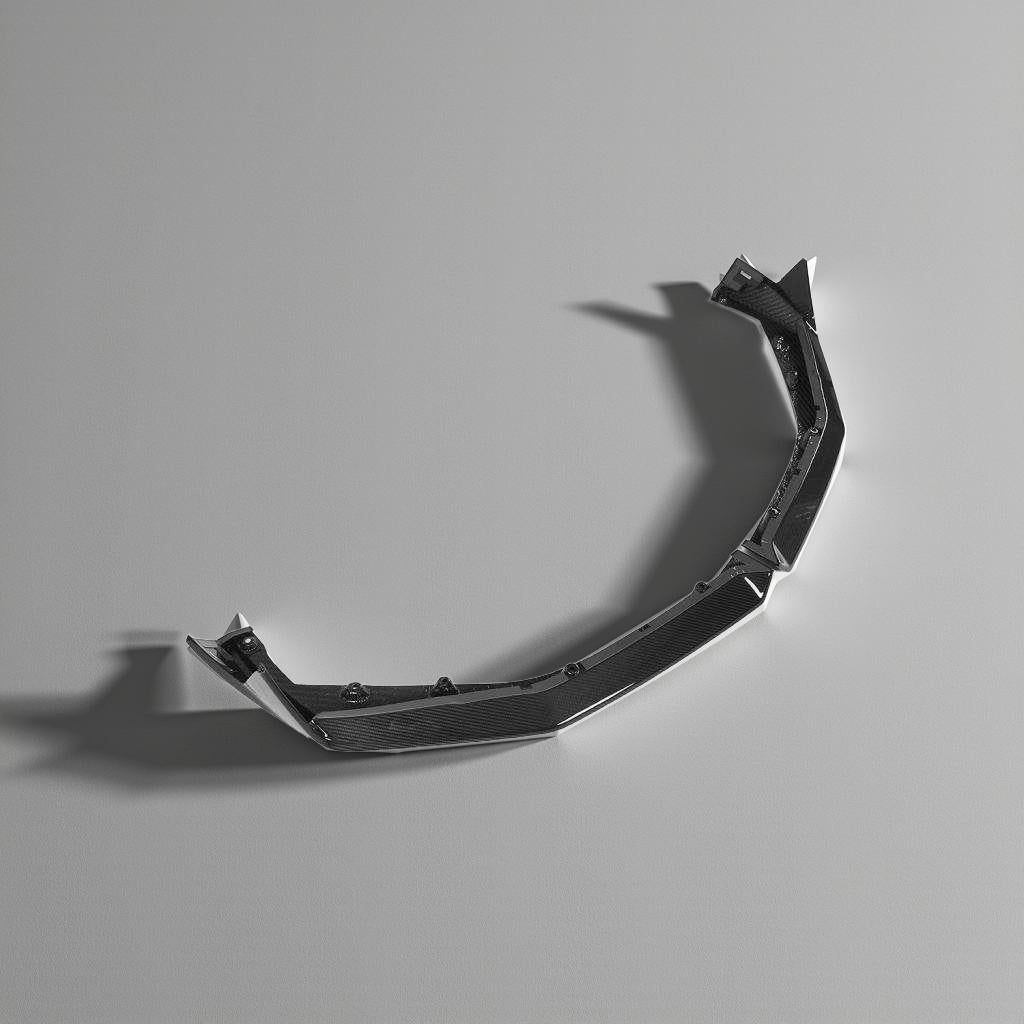 Dry Carbon Fiber G90 M5 MP Front Lip Splitter for BMW G99 2024-2025, 2 Piece Set