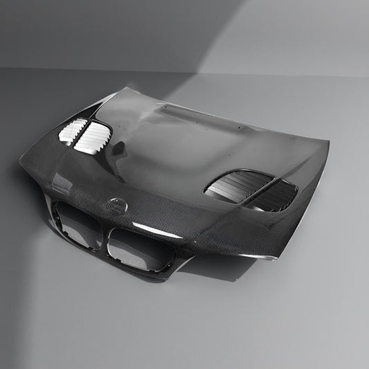 BMW E46 M3 Carbon Fiber Hood for 4-Door (2002 to 2005) Auto Parts
