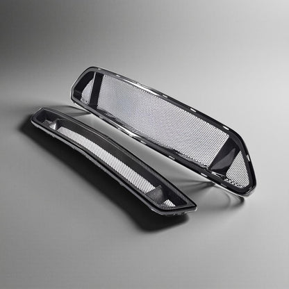 Carbon Fiber Front Grille for Ford Mustang GT or Shelby GT350R Coupe 2015-2017