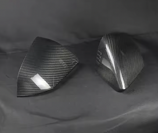 Carbon Fiber Rear View Mirror Covers for Ford Mustang (2015-2018)