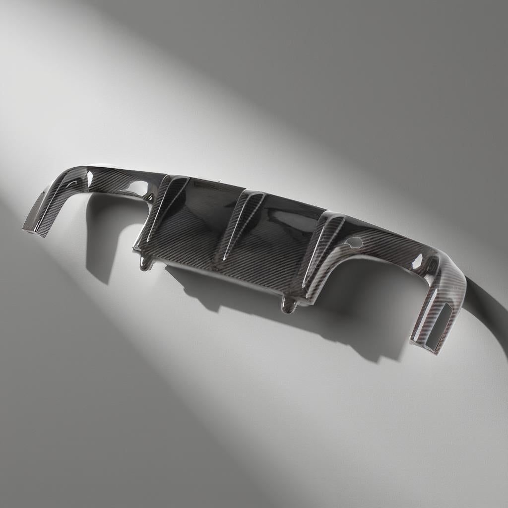 Real Carbon Fiber Rear Bumper Lip Diffuser for BMW E92 M3 (07-12)