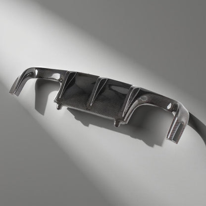 Real Carbon Fiber Rear Bumper Lip Diffuser for BMW E92 M3 (07-12)