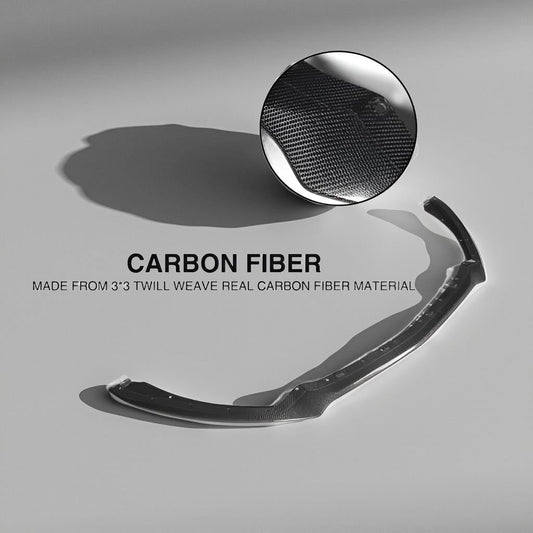 Carbon Fiber Front Chin Lip Splitter for Ford Mustang GT Coupe 2-Door 2015-2017