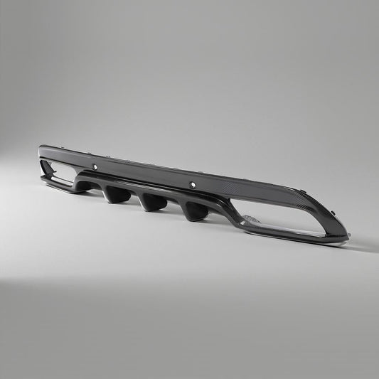Carbon Fiber Rear Diffuser Lip for Mercedes-Benz W205 C250 Sport, C43 & C63 AMG (2015-2019)