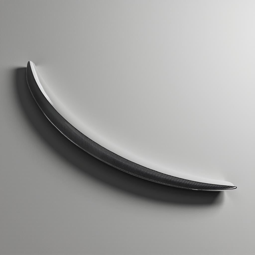 Carbon Fiber Rear Wing Spoiler for Mercedes-Benz C205/C200/C300/C350/C43/W205/C63 AMG Coupe (2015-2017)