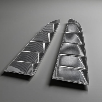 Carbon Fiber Rear Window Vents - Mustang GT Coupe 2-Door (2015-2019)