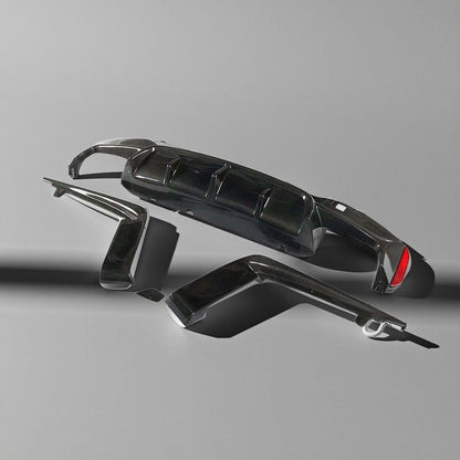 Carbon Fiber Rear Bumper Lip Diffuser for 2018-2019 BMW F90 M5