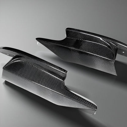 Carbon Fiber Front Bumper Splitters for BMW 5-Series F10 M5 (2012-2017)