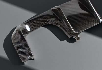 Carbon Fiber Rear Bumper Diffuser Lip Spoiler for BMW E90 M3 4-Door (2007-2013)
